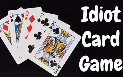 the idiot card game single player|Idiot The Card Game: Rules and How to Play (with .